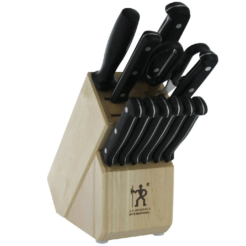 henckels 12 piece knife block set